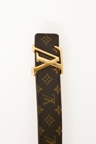 Louis Vuitton 2013 Monogram Iconic Reversible Belt