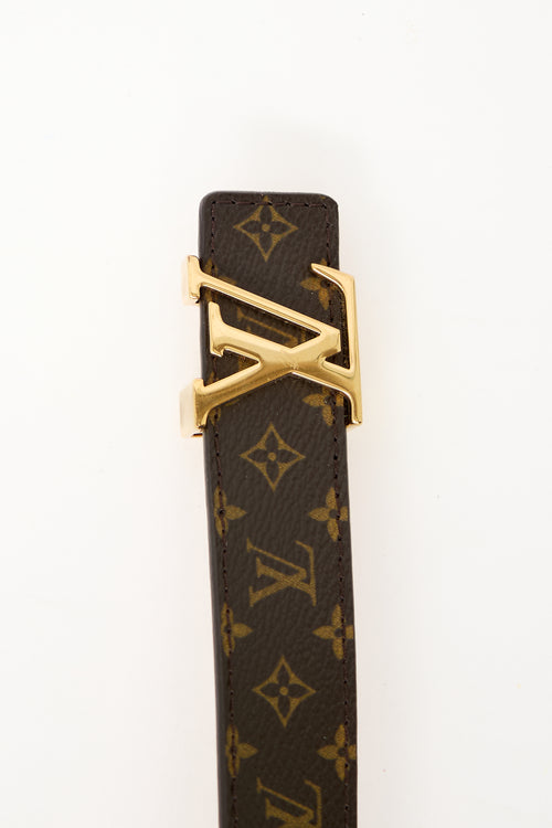 Louis Vuitton 2013 Monogram Iconic Reversible Belt
