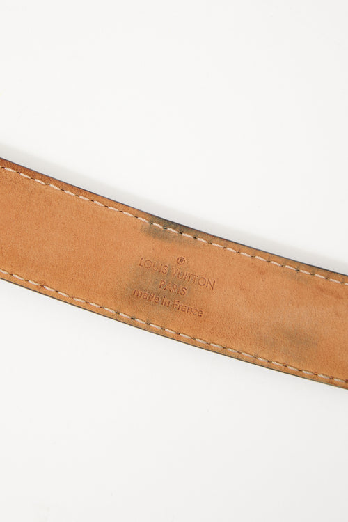 Louis Vuitton 2013 Monogram Iconic Reversible Belt