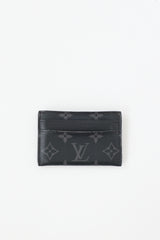 Louis Vuitton Monogram Eclipse Double Card Holder