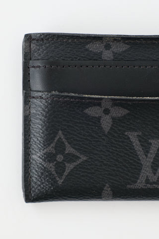 Louis Vuitton Monogram Eclipse Double Card Holder