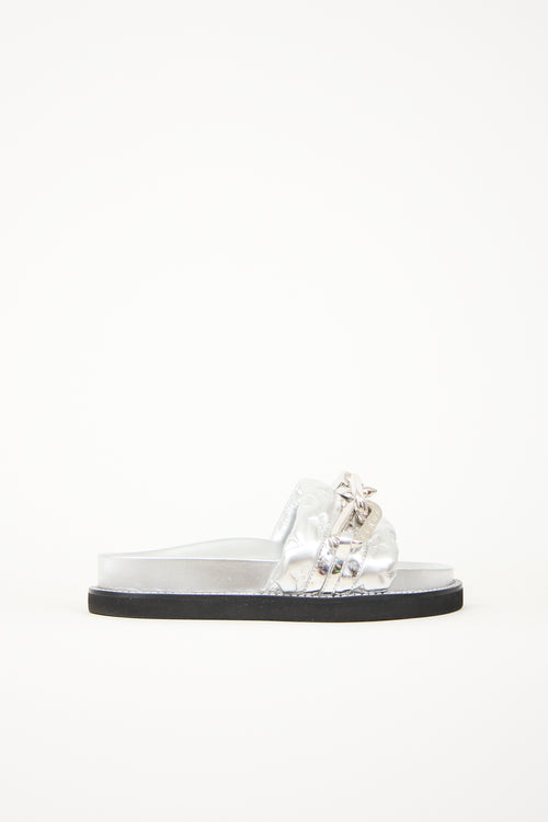 Louis Vuitton Monogram Sunset Flat Comfort Slide