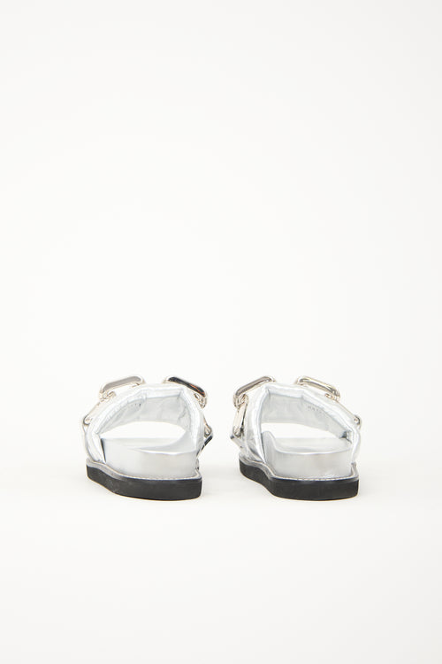 Louis Vuitton Monogram Sunset Flat Comfort Slide