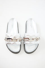 Louis Vuitton Monogram Sunset Flat Comfort Slide