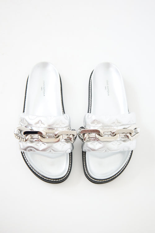 Louis Vuitton Monogram Sunset Flat Comfort Slide