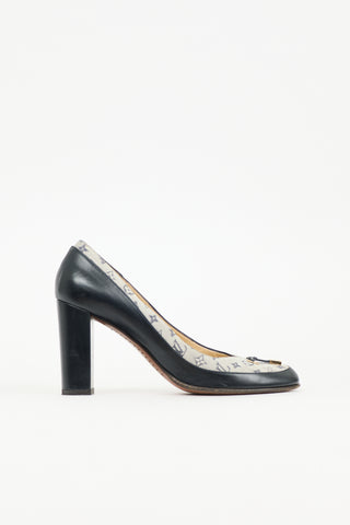 Louis Vuitton Mini Lin Monogram Pump