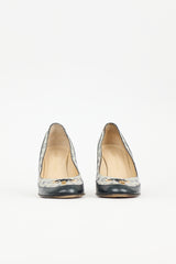 Louis Vuitton Mini Lin Monogram Pump