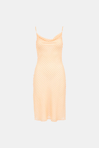 LPA Gingham Slip Dress