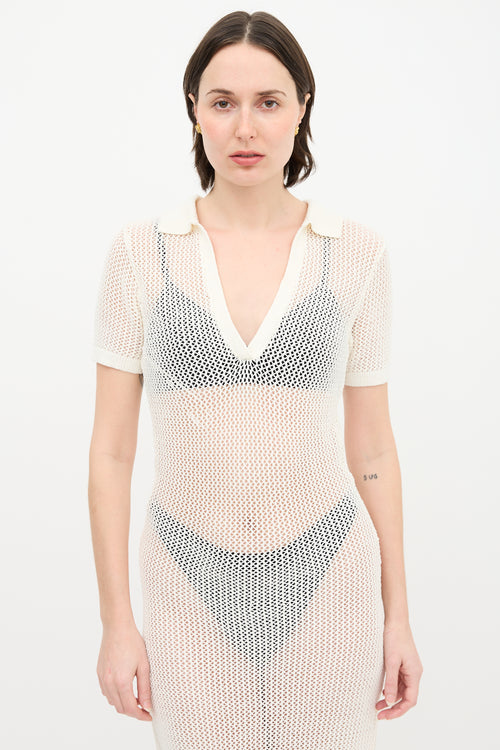 LSPACE Crochet Sydney Cover Up Dress
