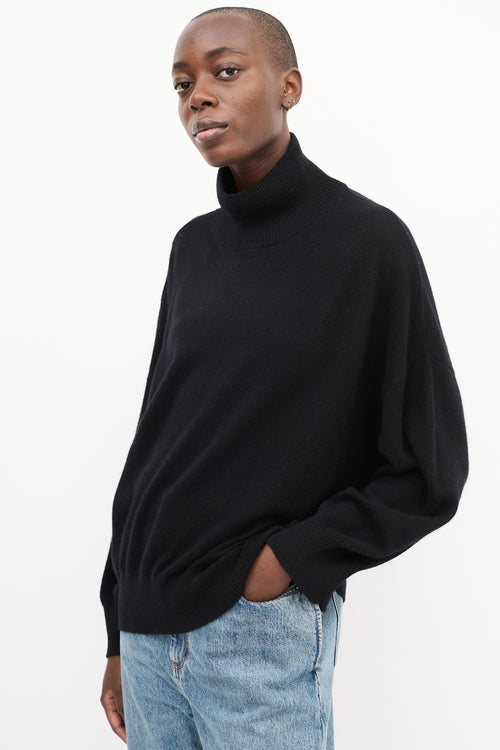 Lou Lou Studio Black Cashmere Murano Sweater