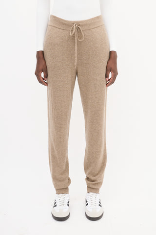 Lou Lou Studio Brown Cashmere Maddalena Pant