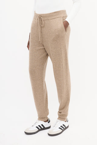 Lou Lou Studio Brown Cashmere Maddalena Pant