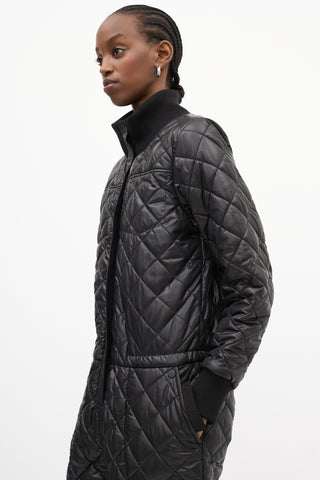 Luxton Black Quilted The Original Jumpsuit