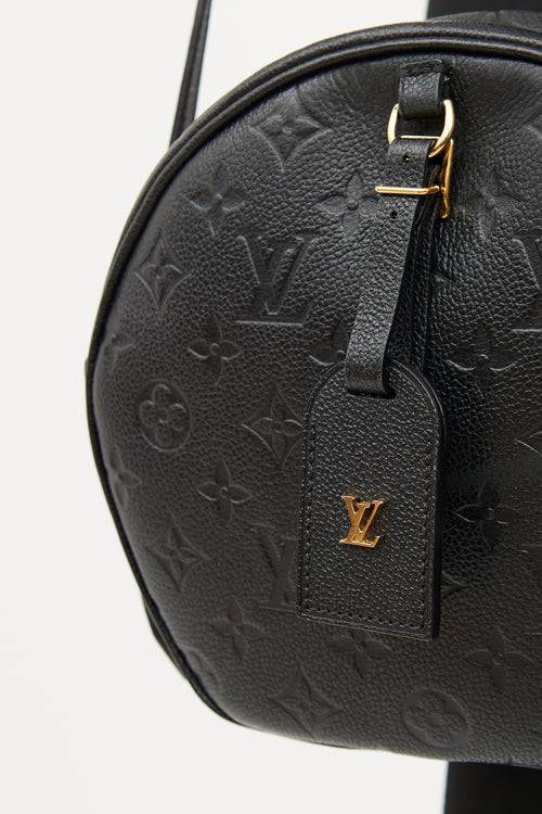 Louis Vuitton Black Empreinte Bolte Chapeau Souple Bag