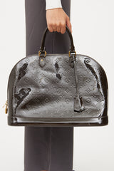 Louis Vuitton Brown Vernis Alma Bag
