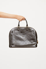 Louis Vuitton Brown Vernis Alma Bag