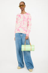 Louis Vuitton Green Bedford Vernis Monogram Bag