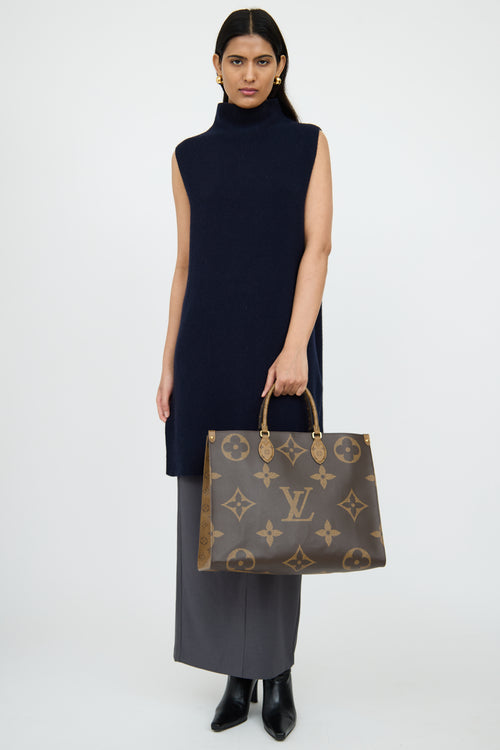 Louis VuittonBrown Reverse OnTheGo Tote Bag