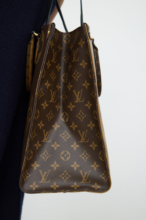 Louis VuittonBrown Reverse OnTheGo Tote Bag