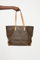 Louis Vuitton Brown Monogram Cabas Alto Bag
