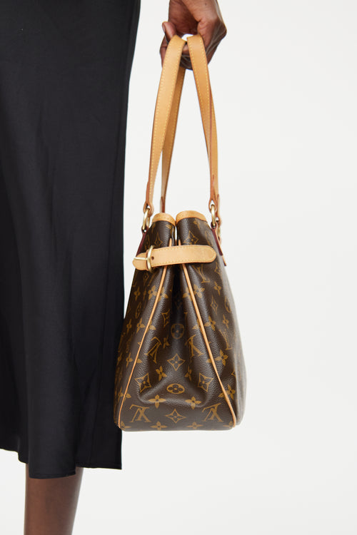 Louis Vuitton Brown Monogram Batignolles Horizontal Bag