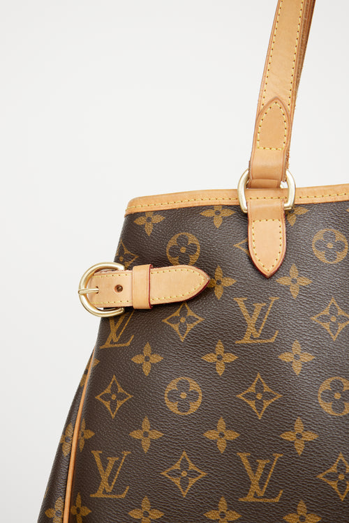 Louis Vuitton Brown Monogram Batignolles Horizontal Bag