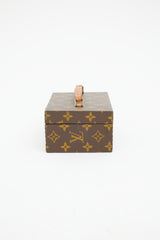 Louis Vuitton 1986 Brown Monogram Boite A Tout Jewelry Case