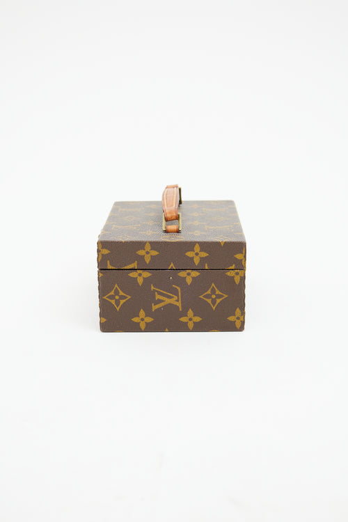 Louis Vuitton 1986 Brown Monogram Boite A Tout Jewelry Case