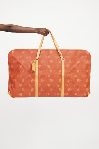 Louis Vuitton 2007 Red America's Cup Keepall Garment Bag