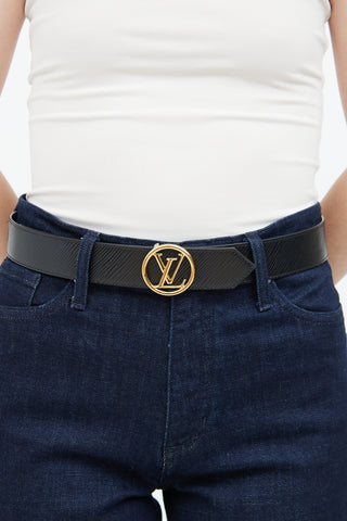 Brown Monogram & Black Epi Coquelicot Belt