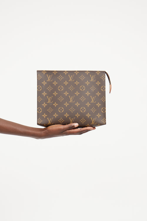 Louis Vuitton Brown Toiletry 26 Monogram Pouch