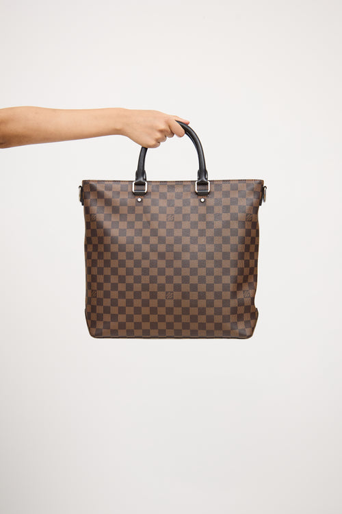 Louis VuittonBrown Damier Ebene Jake Tote Bag