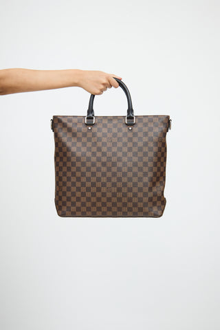 Louis VuittonBrown Damier Ebene Jake Tote Bag