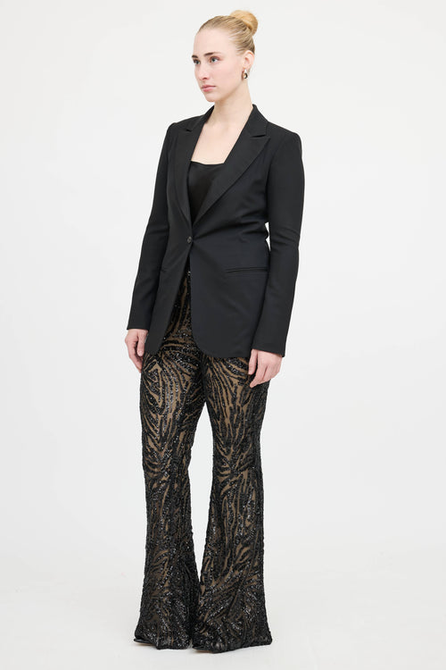 L'AgenceSequin Flared Pant
