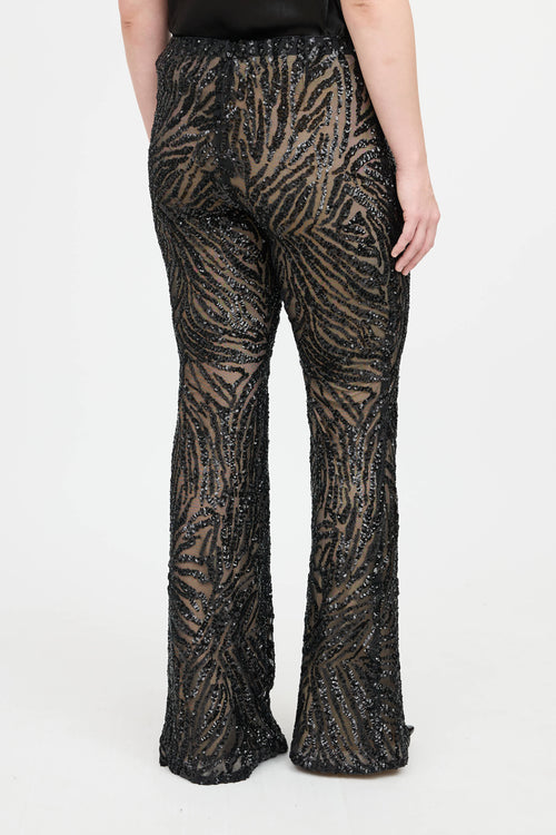 L'AgenceSequin Flared Pant