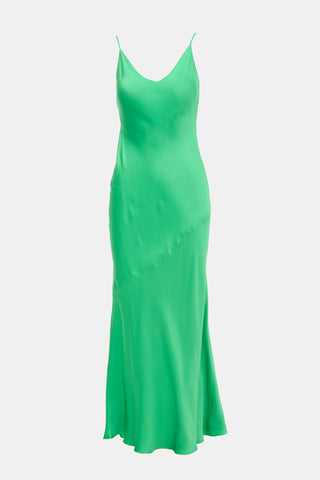 L'Agence Silk Serita Long Dress