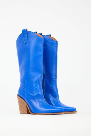 L'Intervalle Leather Marlboro Boot