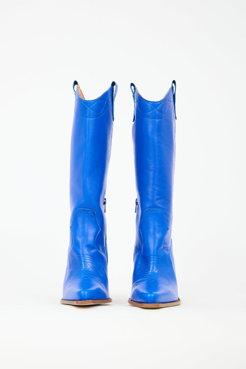 L'Intervalle Leather Marlboro Boot