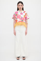 La DoubleJ Floral La Scala T-Shirt