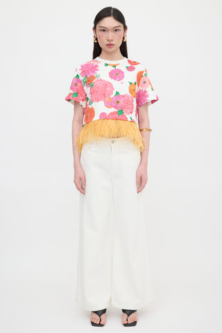 La DoubleJ Floral La Scala T-Shirt