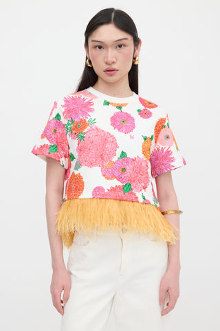 La DoubleJ Floral La Scala T-Shirt