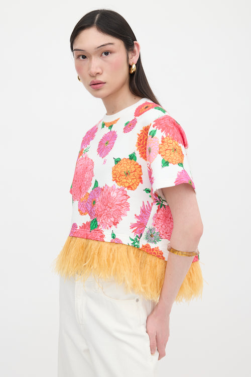 La DoubleJ Floral La Scala T-Shirt