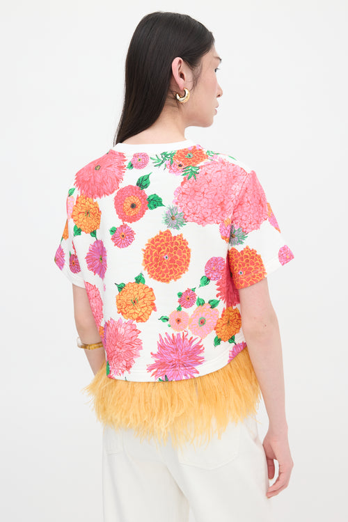 La DoubleJ Floral La Scala T-Shirt