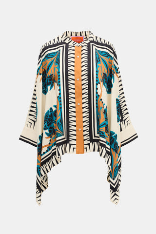 La DoubleJ Silk Foulard Shirt