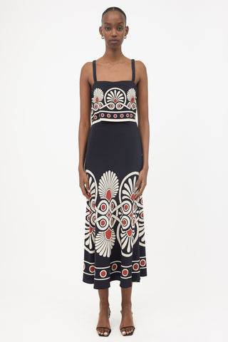 La DoubleJ Silk Slip-Around Dress