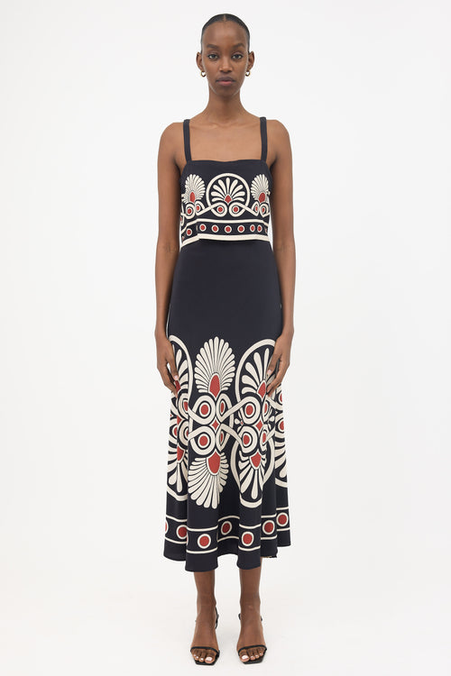 La DoubleJ Silk Slip-Around Dress