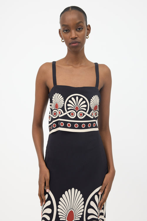 La DoubleJ Silk Slip-Around Dress