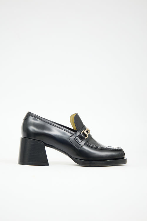 Labucq Leather Heeled Loafer