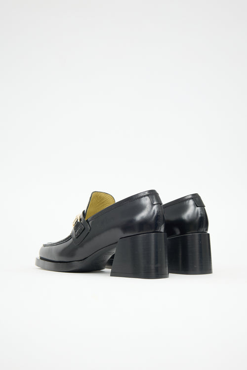 Labucq Leather Heeled Loafer