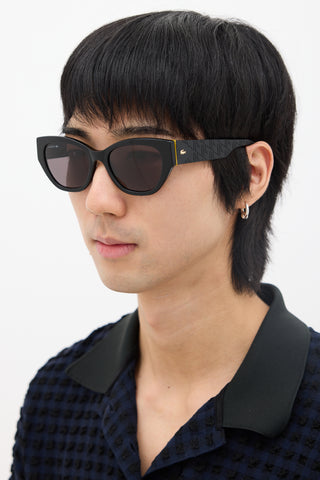 Lacoste Black L6047S Tapered Sunglasses